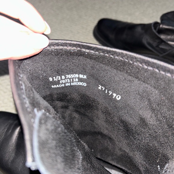 FRYE AND CO. Black Combat & Moto Boots - Picture 3 of 6